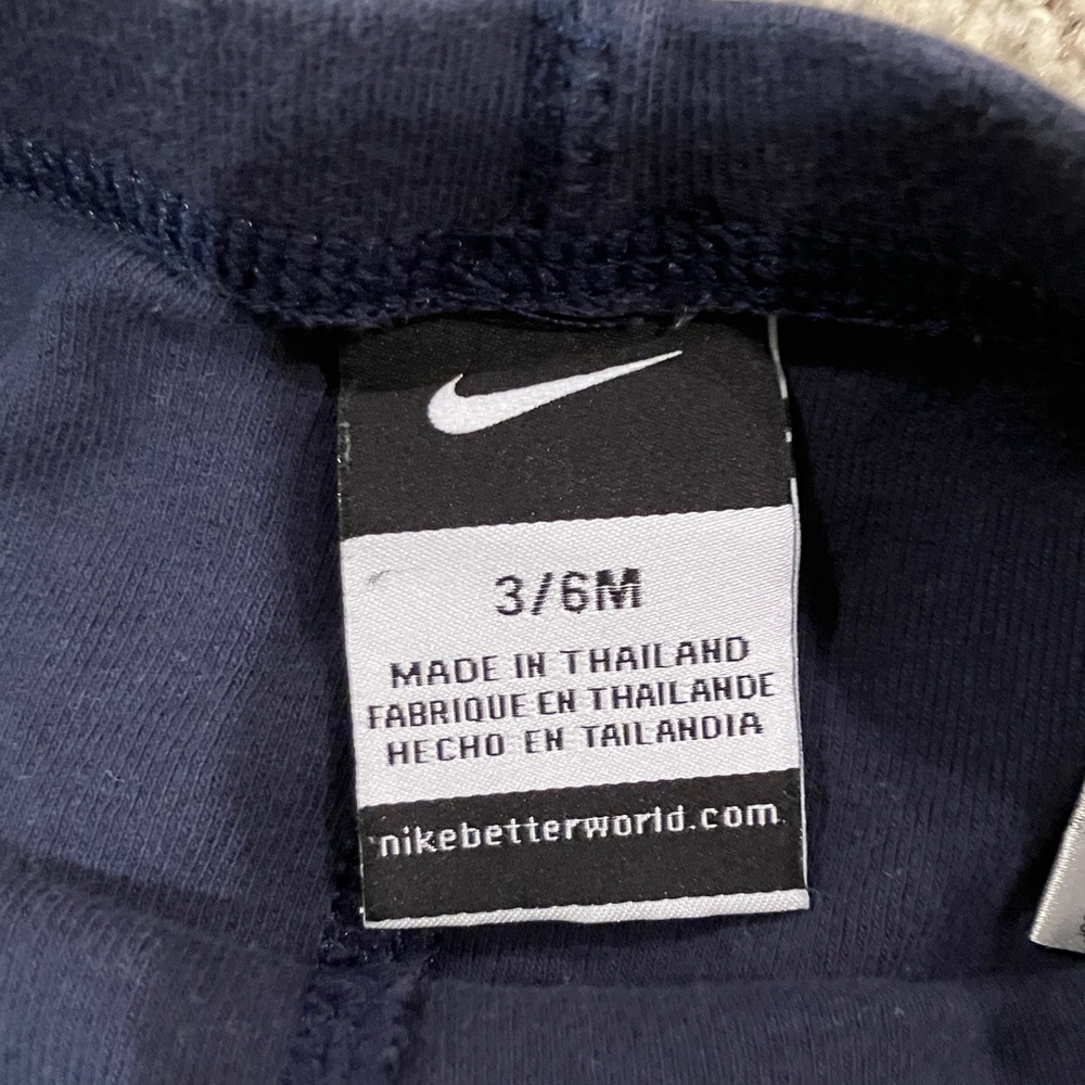 Nike Navy Baby Leggings with Yellow WVU logo 3/6 months - Picture 2 of 5
